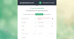 Desktop Screenshot of georgiaorganics.com